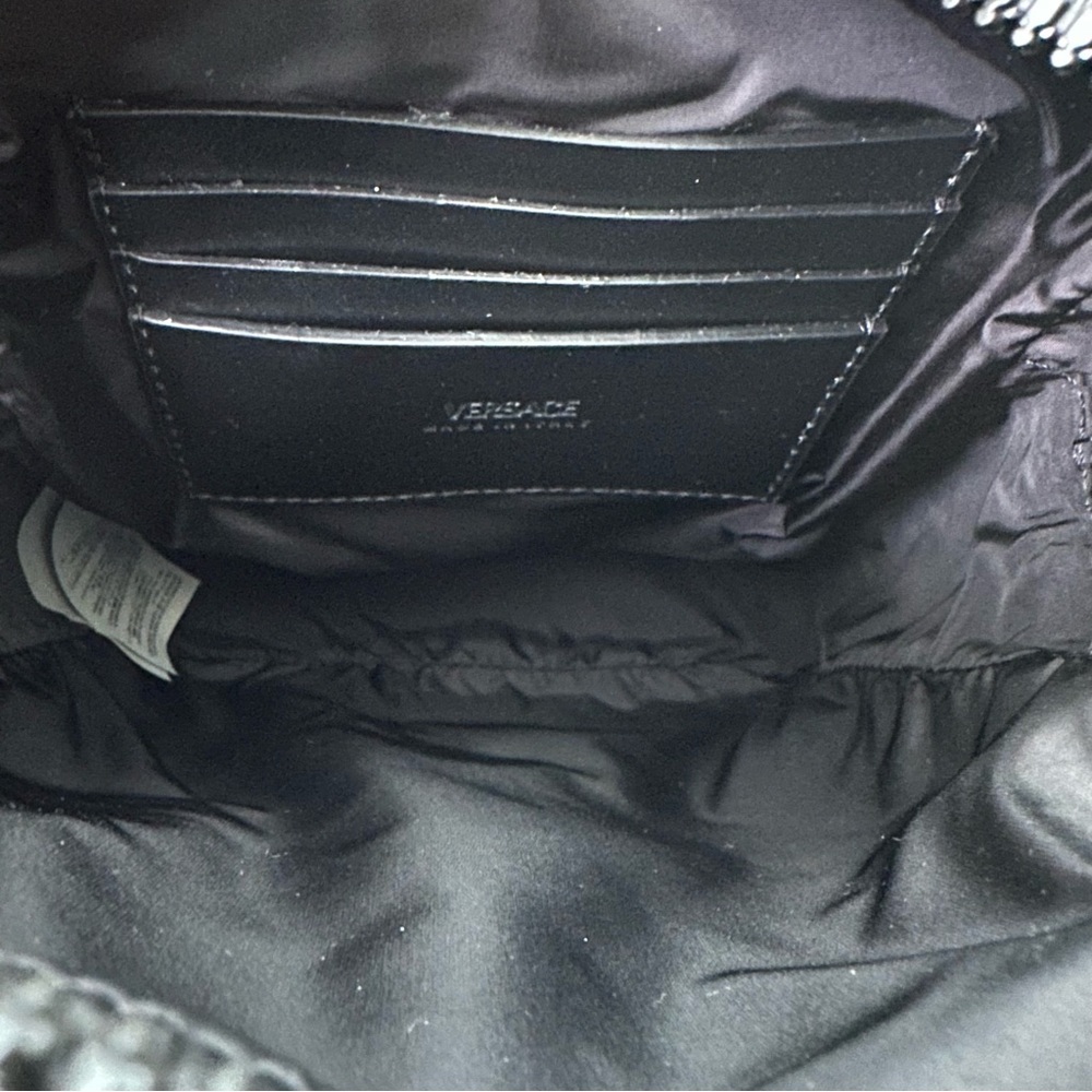 Versace Black Crossbody Bag with Medusa Emblem - Picture 8 of 8